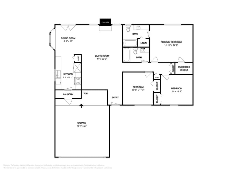 Building Photo - 1424 N Hamilton Pl
