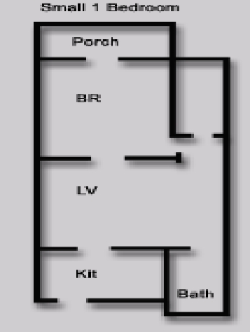 1BR/1BA - North High Ridge Apartments