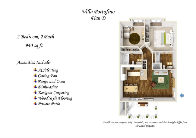 Floorplan - Villa Portofino