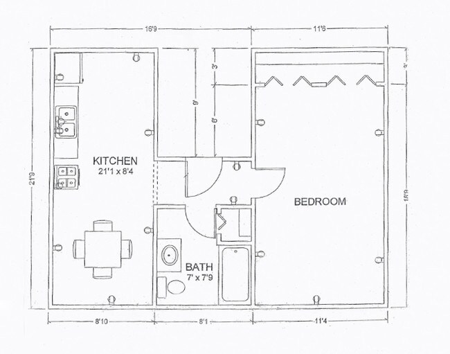 Floorplan - 2300-02 N. Sheffield Ave. / 1000-12 W. Bel...
