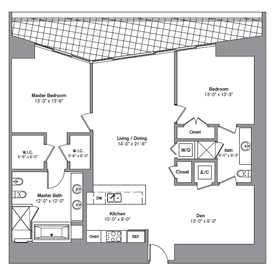 2BR/2BA - Icon Brickell Tower 2