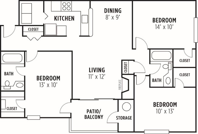 Floorplan - The Arbors