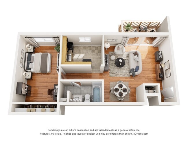 Hunter Hill_1 Bed_703 - Hunter Hill