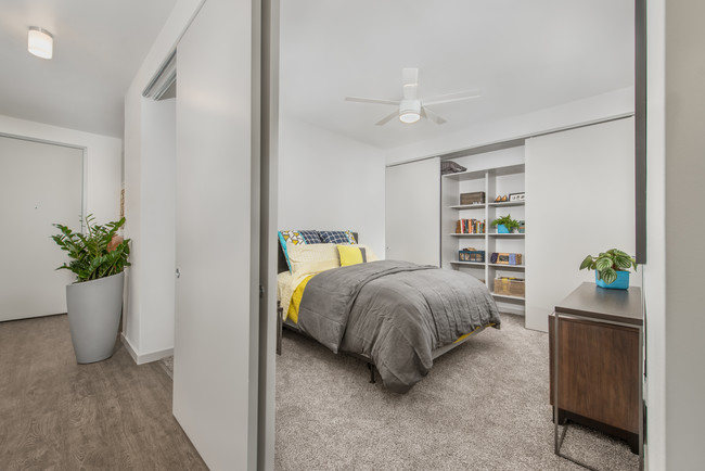 The bedrooms closets are huge - Belay Apartments