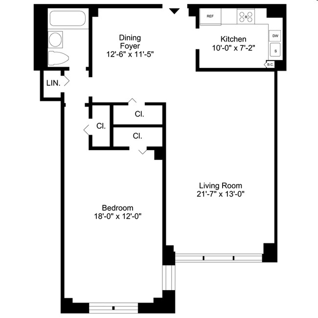1BR/1BA - Briar Hill