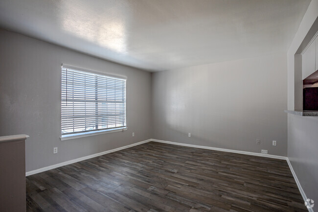 2BR, 1BA - 840SF - Living Area - Rose Gardens RGLLC