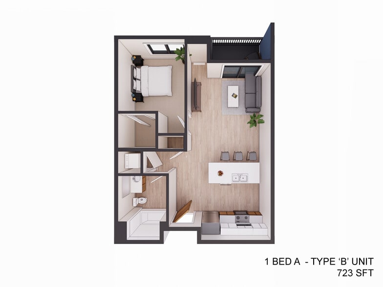 1 BED A TYPE B - Aire