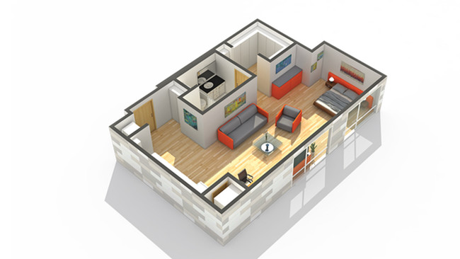 Floorplan - Solhaus Tower