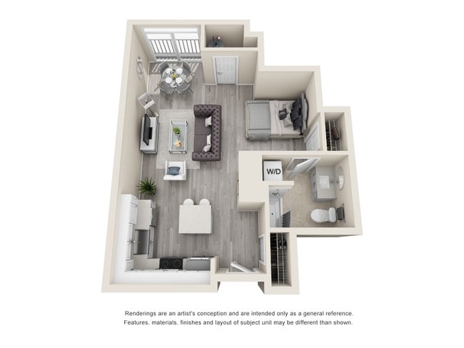 Floorplan - The Cosmopolitan Apartments