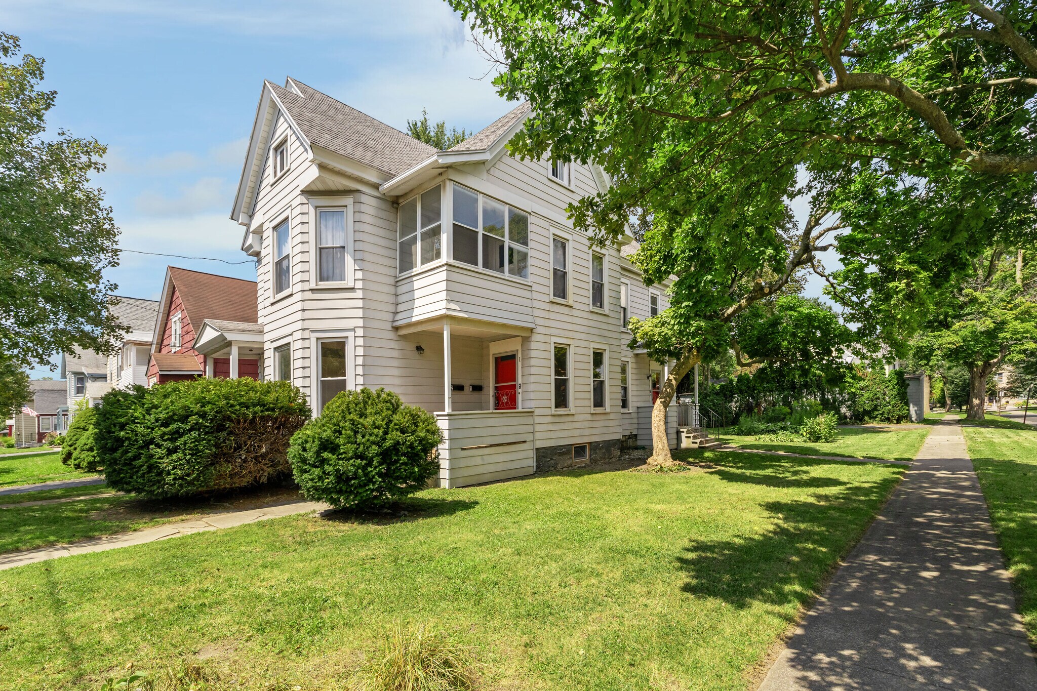 Side and Front of House - 115 E Yates St