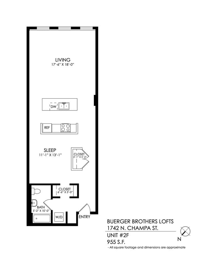 Floorplan - Buerger Brother Lofts
