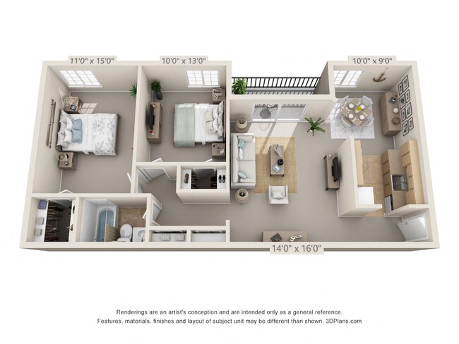 Floorplan - Fairfield Pointe