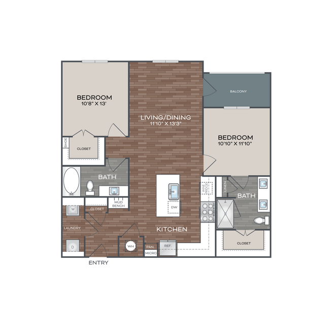 Floorplan - The Quincy at Kierland