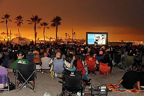 FREE Movies On the Beach - 5653 E 2nd St