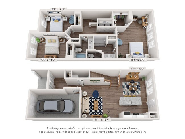 Floorplan - Montera at Sherrills Ford