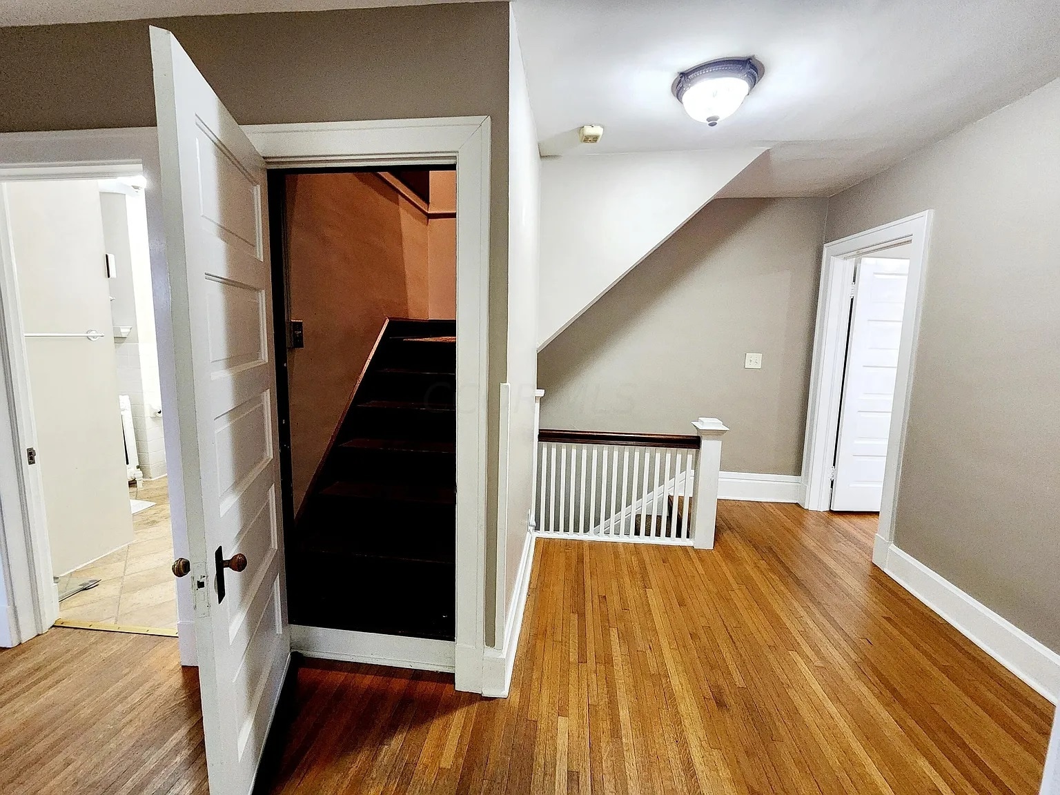 Stairwell leaving to third level bedroom - 329 N North St