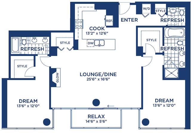 Floorplan - Burnham Pointe