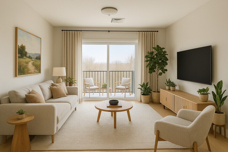 Sample rendering with furniture - Clock Tower Square