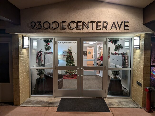 Mailroom Vestibule Front Entrance - 9300 E Center Ave