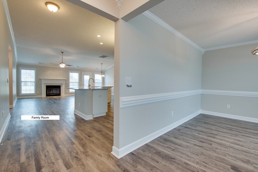 From Front Door View of Family Room - 104 Kings Cross Dr