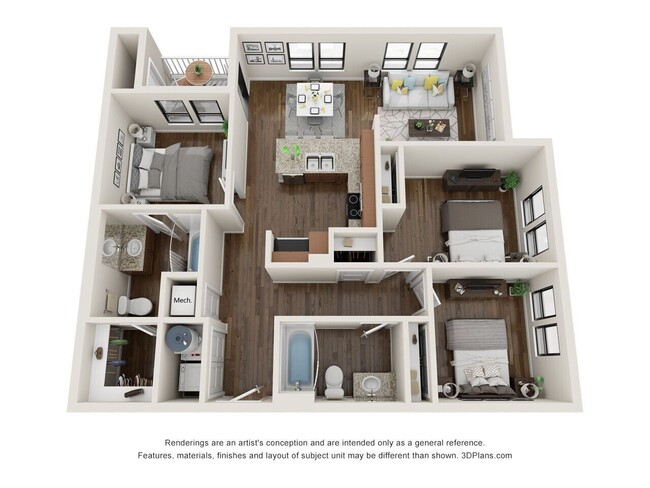 Floorplan - Lofts at Ventura