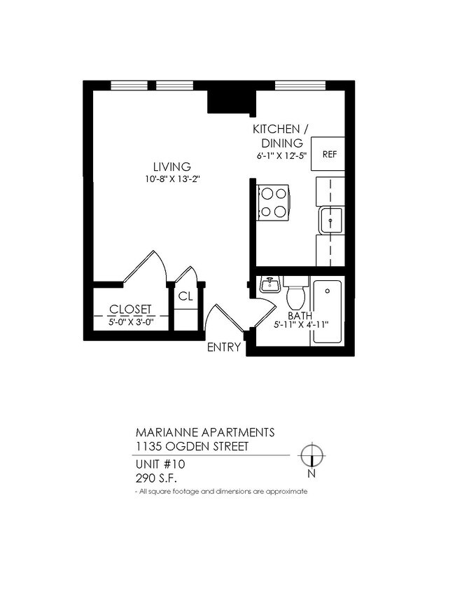 Floorplan - Marianne Apartments