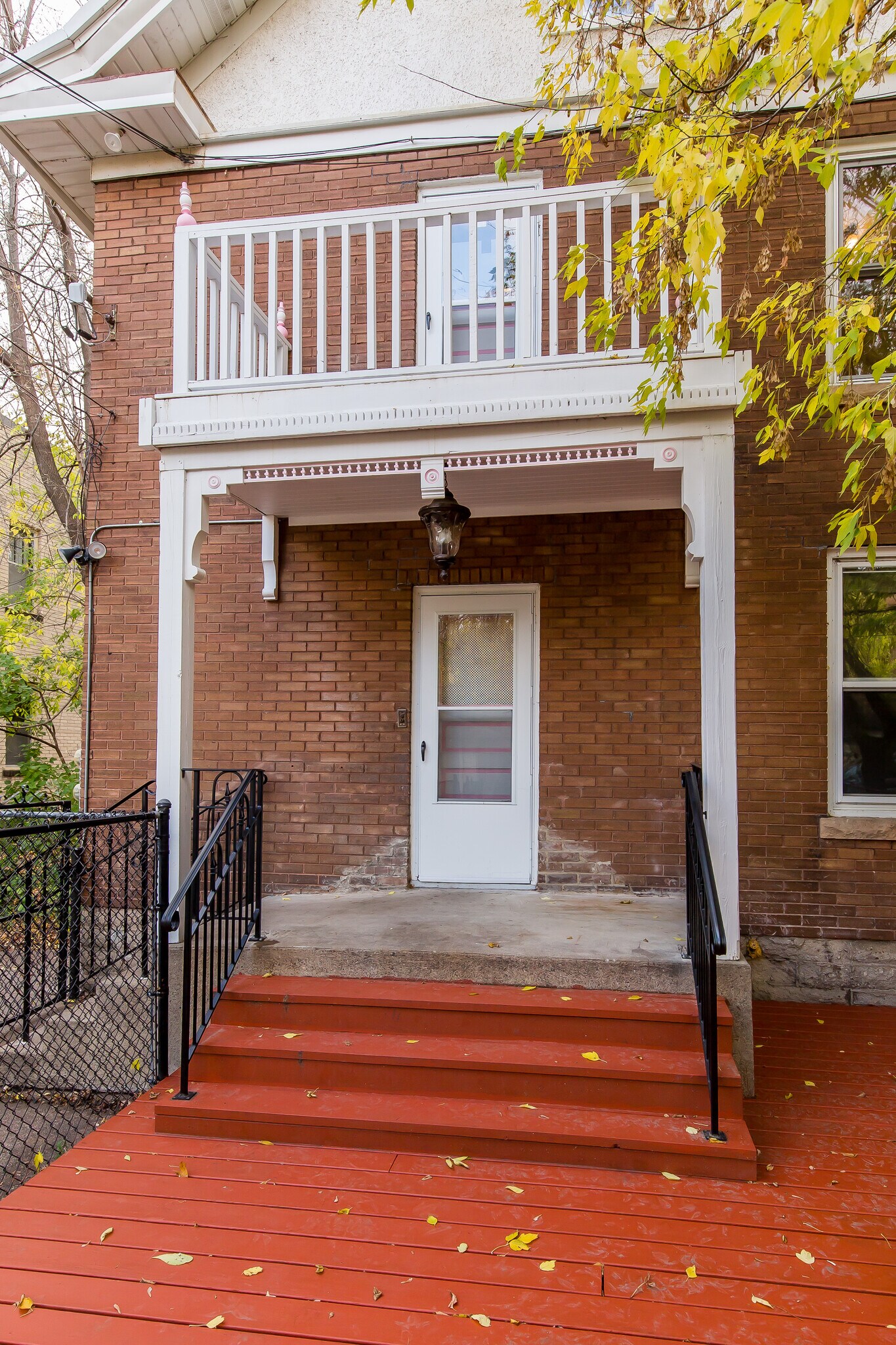 Balcony on the back of the house - 715 5th St SE
