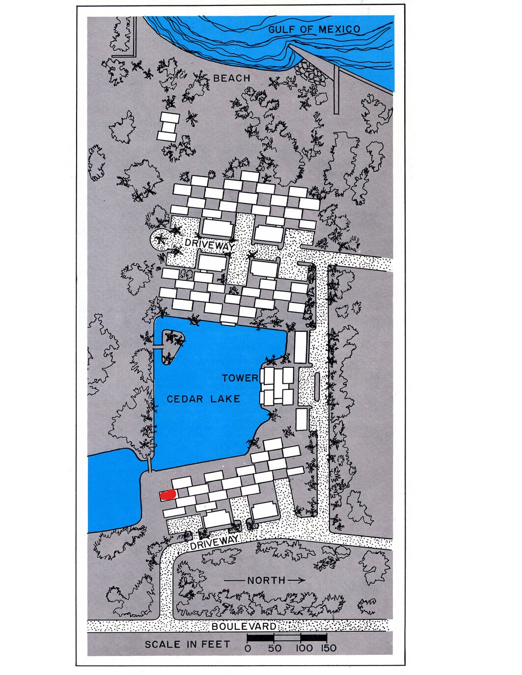 aerial map - 3B Sandy Cove Rd
