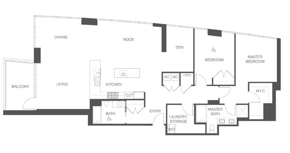 2BR/2BA - Bayside at the Embarcadero