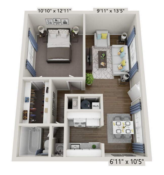 Floorplan - The Commons at Briarwood Park