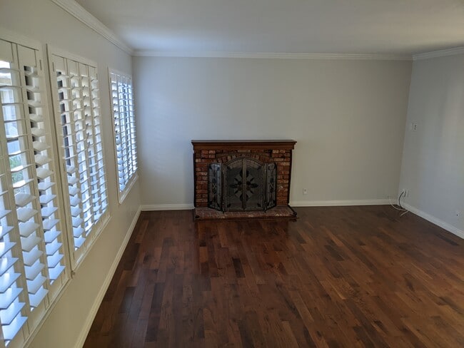 Living Room facing fire place - 1700 W Cerritos Ave