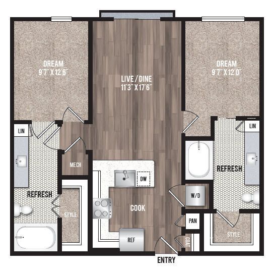 Floorplan - Victor Prosper