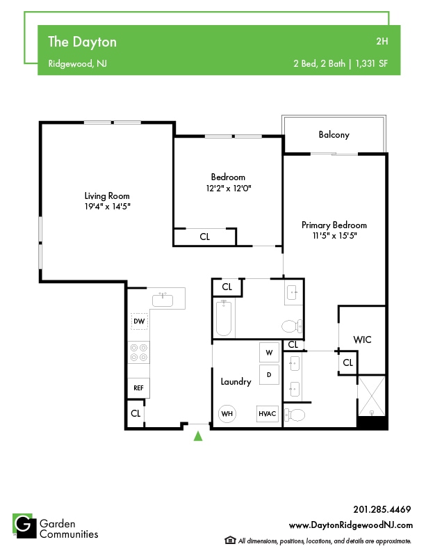 Floorplan - The Dayton