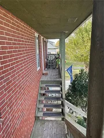 Front Unit Entrance/Porch - 103 Sibley Rd