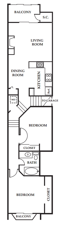 B1 - The Brownstone Townhomes