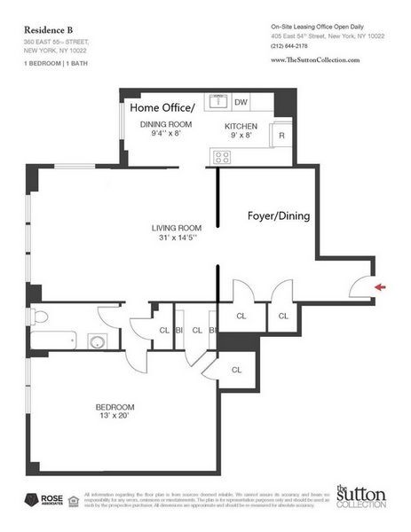 Floorplan - The Sutton Collection