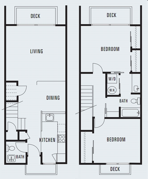 2BR/1.5BA - Sycamore Lane