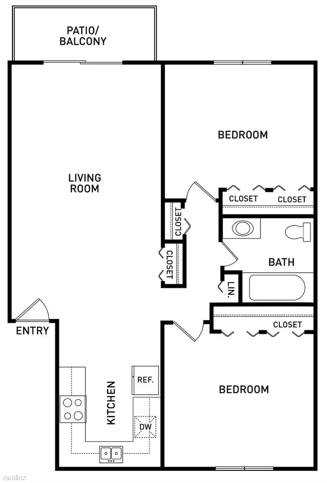 2 br, 1 bath - Collingwood Apartments - 2 br, 1 bath  - Collingwood Apartments