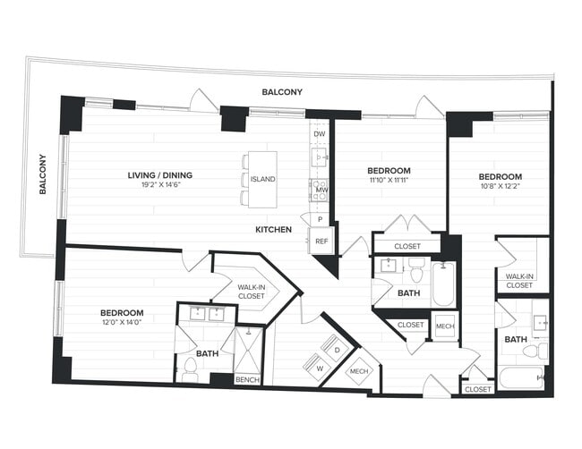 Floorplan - The Milton