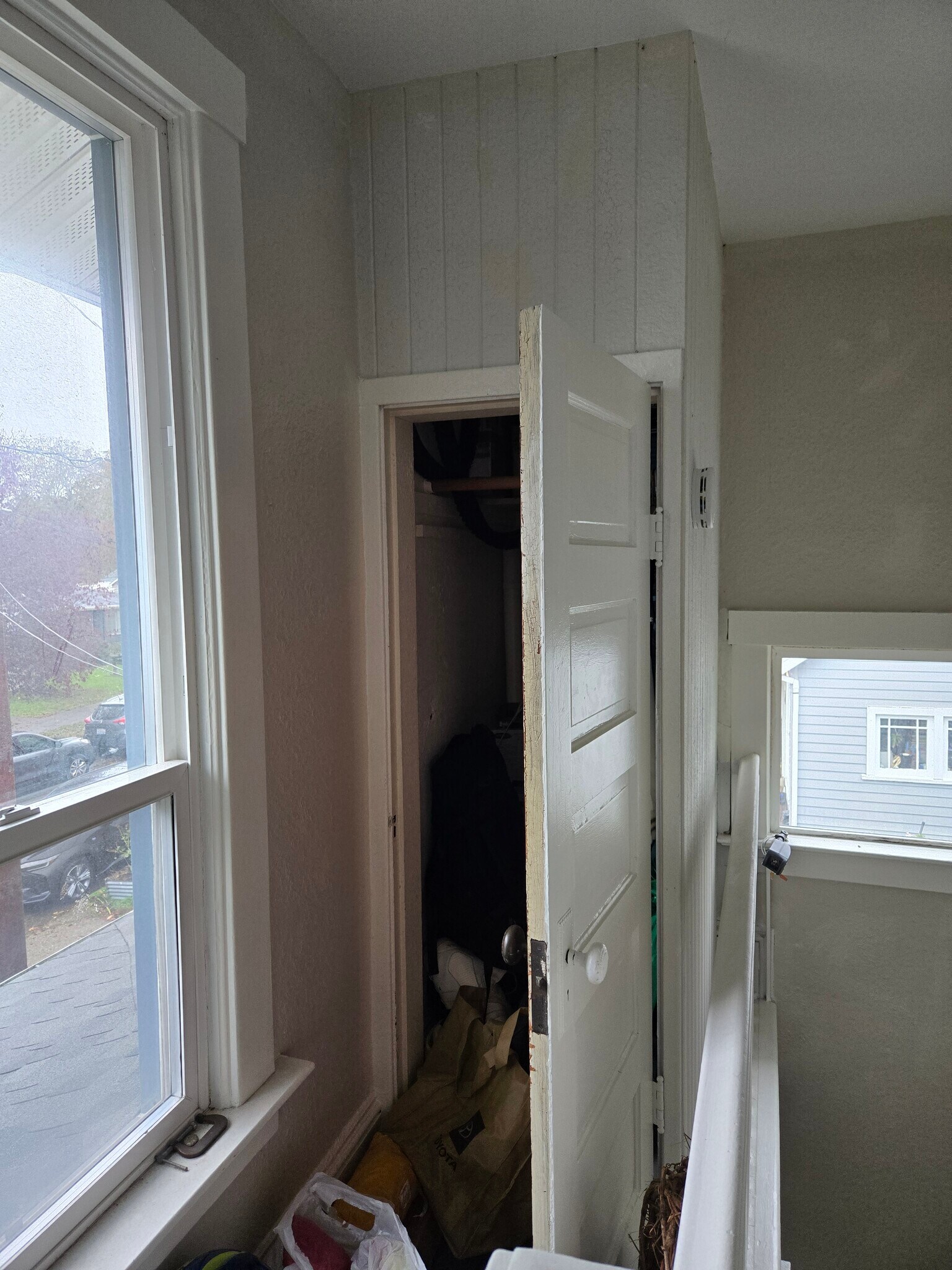 Landing storage closet - 6518 25th Ave NW