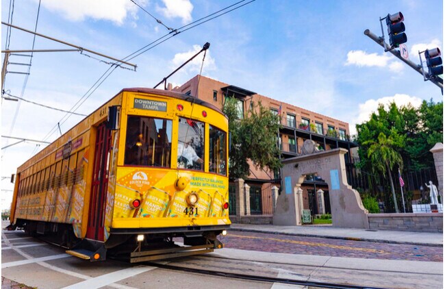 Footsteps to connect with Teco Trolley - 1208 E Kennedy Blvd