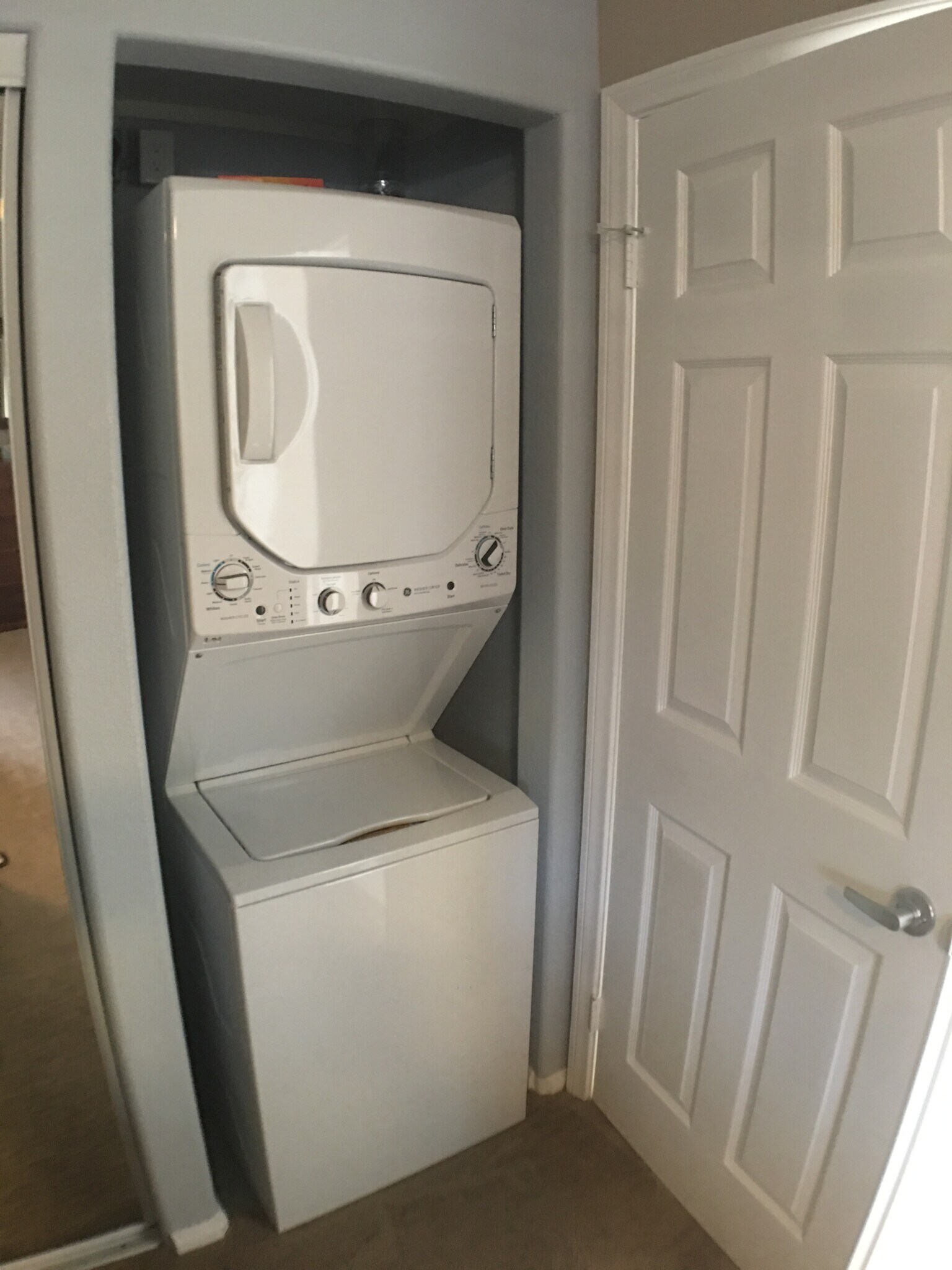 Brand new, in-unit washer/dryer combo. No more trips to the laundromat for you! - 68820 Risueno Road