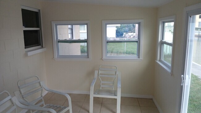 Sunroom east view - 211 Sandy Cir