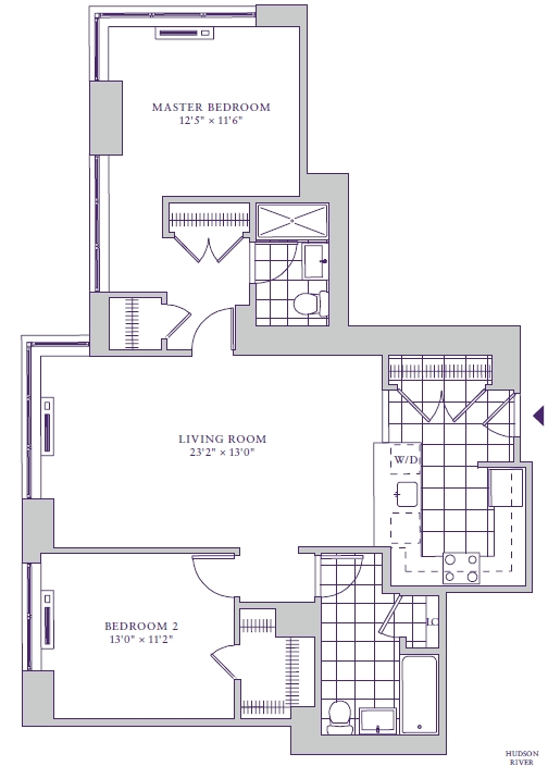 2BR/2BA - 88 Morgan Condominiums