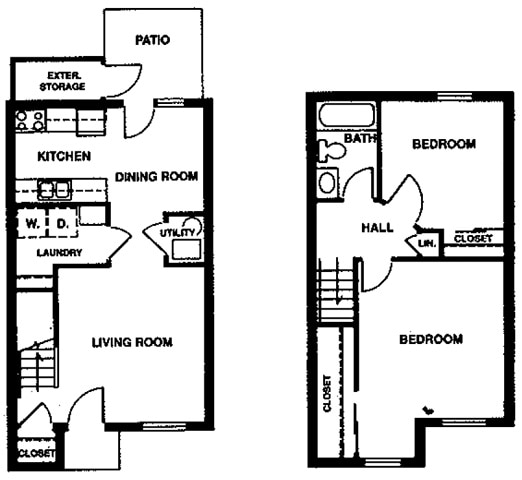 2BR/1BA - Raspberry Glen Apartments