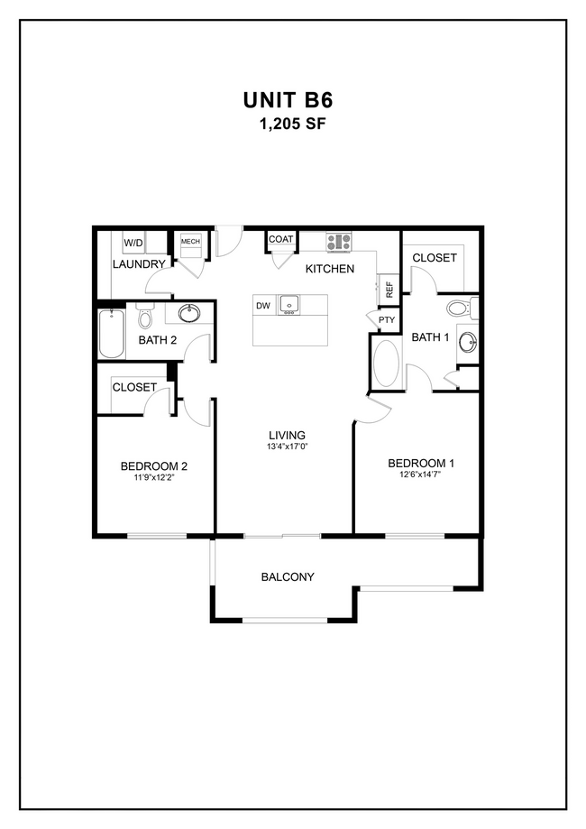 Floorplan - Olympus Chandler at the Park