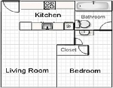 1BR/1BA - Casa De Flores