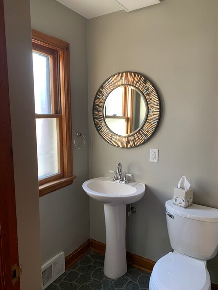 1/4 bath (toilet and sink) - 1329 Jackson St