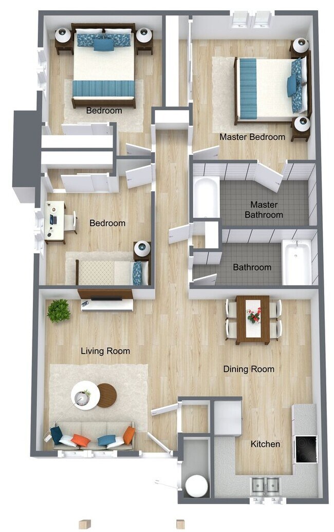 Building Photo - Beautiful 3 bedroom/ 2 bath in gated community. Call or come by to view!