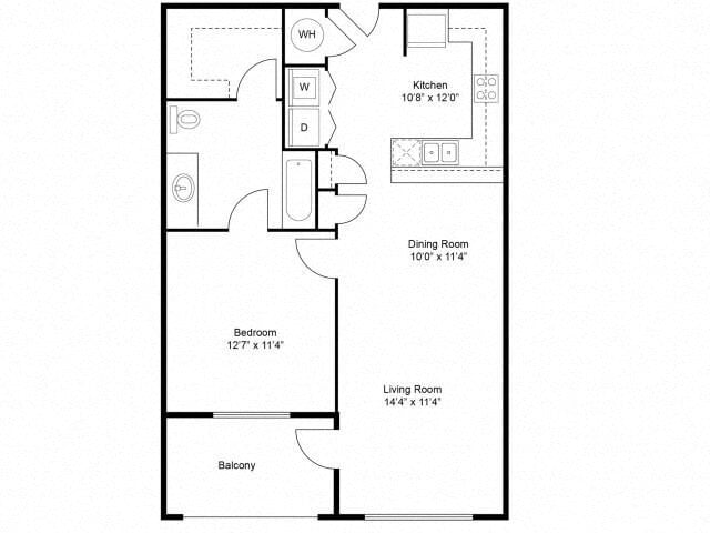 Floorplan - Flats on 4th